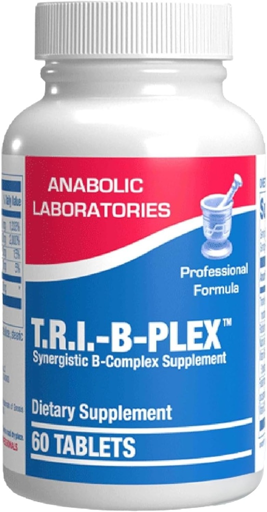Super B Complex Methylated & Time Released - Bio Active B Complex Vitamin Supplement with Choline Inositol & 8 B Vitamins for Nervous System and Energy Metabolism Support - 1 Month Supply