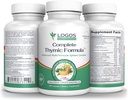 Complete Thymic Formula™, Comprehensive Multivitamin & Multimineral with Thymus Glandular Extracts (180 Count (Pack of 1)