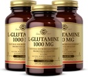 Solgar L-Glutamine 1000 mg, 60 Tablets (Pack of 3) - Natural Muscle Food - Promotes Gastrointestinal (GI) Health - Supports Brain Health - Non-GMO, Vegan, Gluten Free, Kosher - 90 Total Servings
