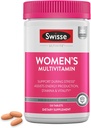 Swisse Daily Multivitamin for Women | 47 Vitamins, Antioxidants and Minerals + Adaptogens | Energy, Stress & Immune Support | Womens Multivitamin Supplement | 120 Tablets / 4 Months Supply
