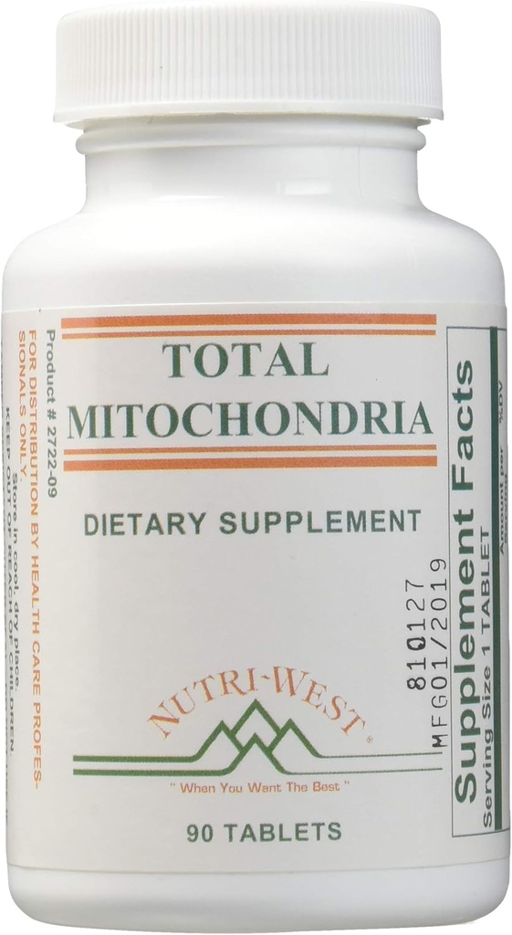 Nutri-West - Total Mitochondria 90 Tablets