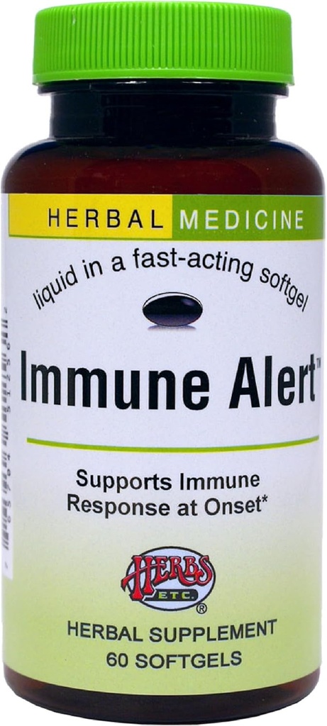 Herbs Etc. Immune Alert 60 ct. Softgels