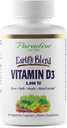 Paradise Herbs Earth's Blend Vitamin D3, Superfoods Base of Probiotics and Organic Alkalizing Greens, Veggies & Berries, 90 Vegetarian Capsules