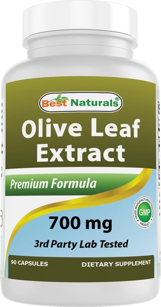 Best Naturals Olive Leaf Extract, 700 Mg, 90 Count