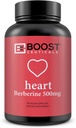BoostCeuticals Berberine Vegan 500mg 90 Capsules - Premium No Stearates No Slilica - Gluten Free Non GMO Supplement - 3 Months Supply