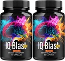 (2 Pack) IQ Blast Pro Capsules - Official IQ Blast Pro Advanced Supplement Pills, IQ Blast Pro Premium Formula for Wellness & Health Support, Original IQ Blast Pro Reviews, 120 Capsules for 2 Months
