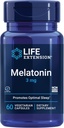 Life Extension NAC Immune & Respiratory Support 60 Capsules and Melatonin Sleep & Circadian Rhythm Support 60 Capsules Bundle