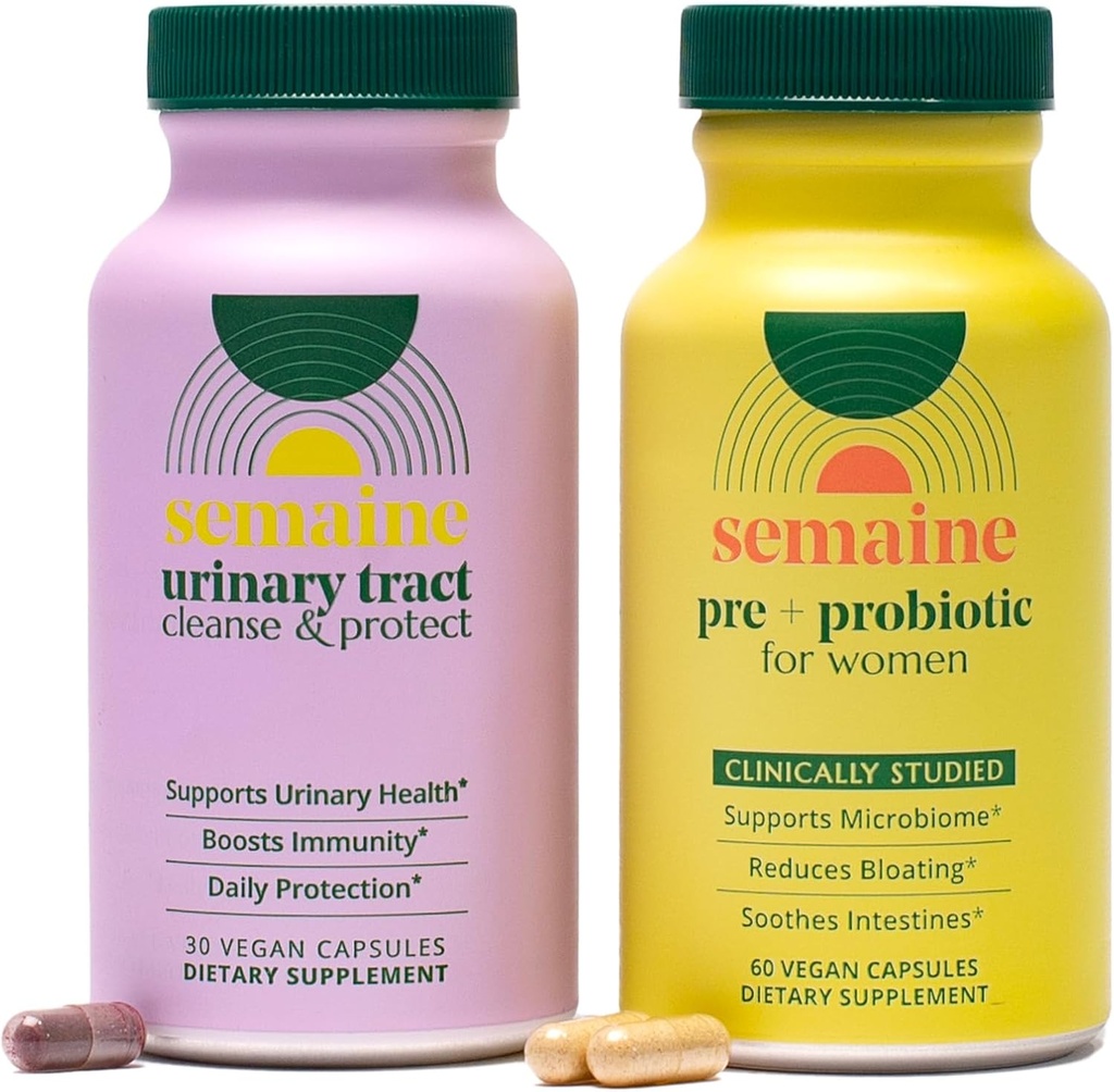 Vaginal Health Bundle – Protection for Gut, Vaginal, and Bladder Support. Powerful Protection, and Digestion. Sensitive Tummy Approved | 1 Month Supply