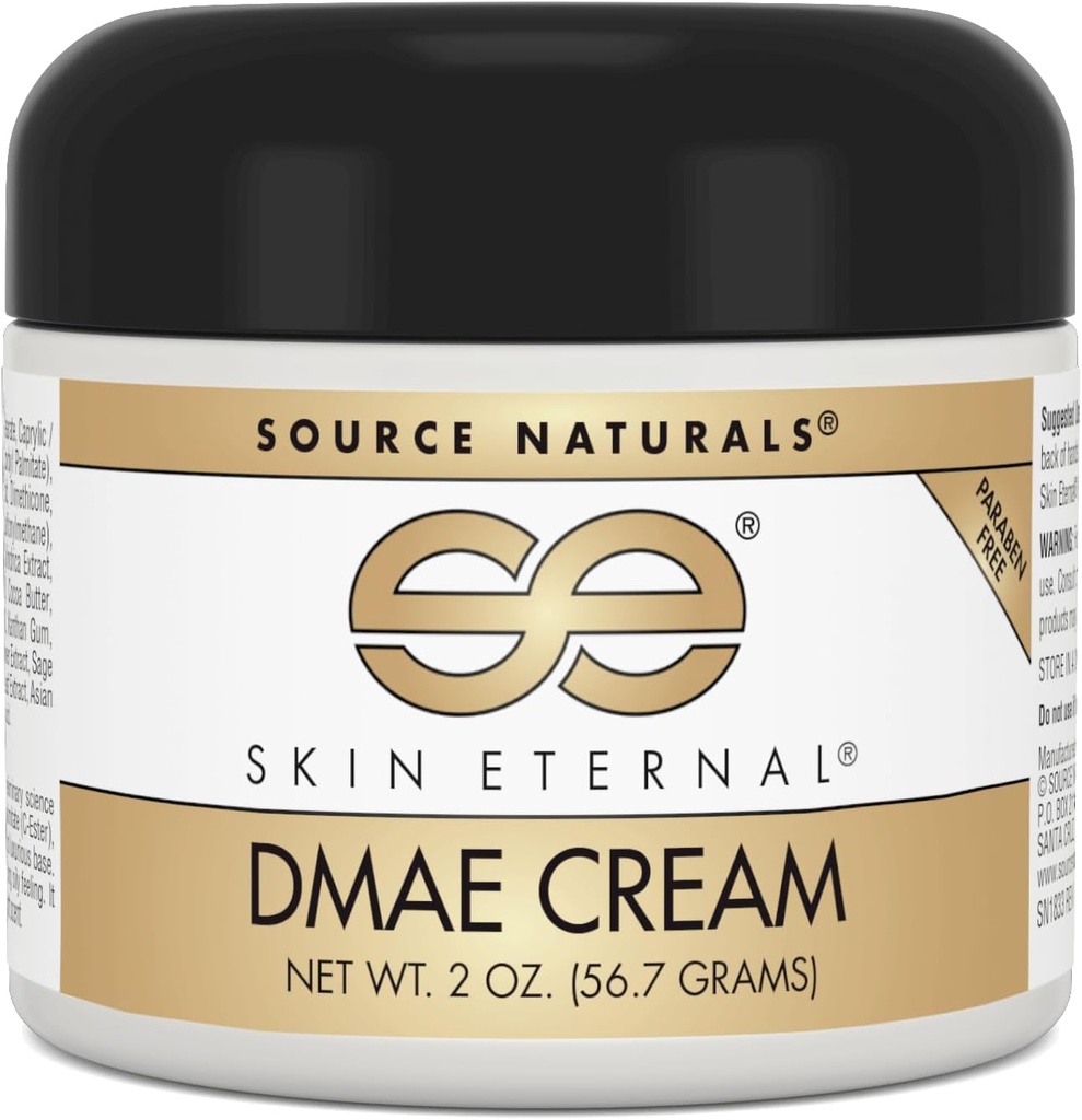 Source Naturals Skin Eternal DMAE Cream, Paraben Free - 2 oz