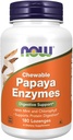 NOW FOODS Papaya Enzyme Chewable, 180 Count