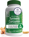 Health Thru Nutrition Turmeric Curcumin Complex 1000mg Supplement | as BCM-95 Curcugreen Clinically Studied | Vegan Certified (Pack of 180)