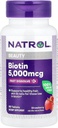 Natrol Biotin 5,000mcg Fast Dissolve, 90 Tablets