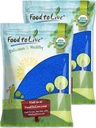 Food to Live Organic Blue Spirulina Powder, 16 Pounds – Non-GMO, Pure Raw Blue-Green Algae Extract, Vegan, Non-Irradiated, Great for Juices, Smoothies, Shakes, Drinks, and Food Coloring