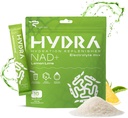 Hydra Powders NAD+ Nutrients Electrolyte Powder Packets, Anti Aging Daily Hydration Packets, Low Sodium Electrolytes Powder, Electrolyte Drink Mix Low Sugar - 16 Electrolyte Packets Lemon Lime