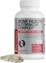 Bronson Bone Health & Strength Complex* High Potency Formula 200 MCG of Vitamin K2 as MK7, Plus Calcium, Boron, Cissus Quadrangularis, Magnesium, Vitamin D3, and More - Non-GMO, 120 Tablets