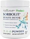 Sorbolit Zeolite Detox - 7.05 oz Zeolite Powder Supplement for Full Body Detox - Gut Cleanse, Cellular Liver Detox | 200 Days Supply