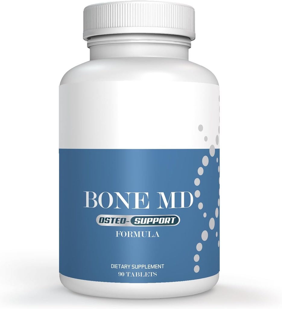 Bone MD Osteo Strength Ultimate Health Support | Supplement for Women and Men | Promote Density 90 Tablets
