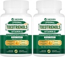 1200MG Vitamin E Tocotrienols Liposomal Tocotrienols Supplement with Phosphatidylcholine, 95% Delta-tocotrienols and 5% Gamma-tocotrienols, High Absorption for Heart, Brain Function 120 Capsules