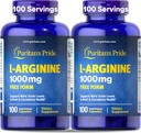 Puritan's Pride Premium 1000mcg, Dietary Supplement for Bone, And Joint Health Support, 100 Day Supply, 100 Tablets, 2 Pack