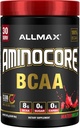 ALLMAX Nutrition AMINOCORE BCAA – 8G BCAAs – 100% Pure Branch Chained Amino Acids – Gluten Free - Watermelon - 315 Gram