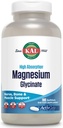 KAL Magnesium Glycinate ActivGels 315mg, Fully Chelated, High Absorption Magnesium Supplement for Relaxation, Muscle & Bone Support, Non-GMO, Gluten Free, 60 Servings, 180 Softgels