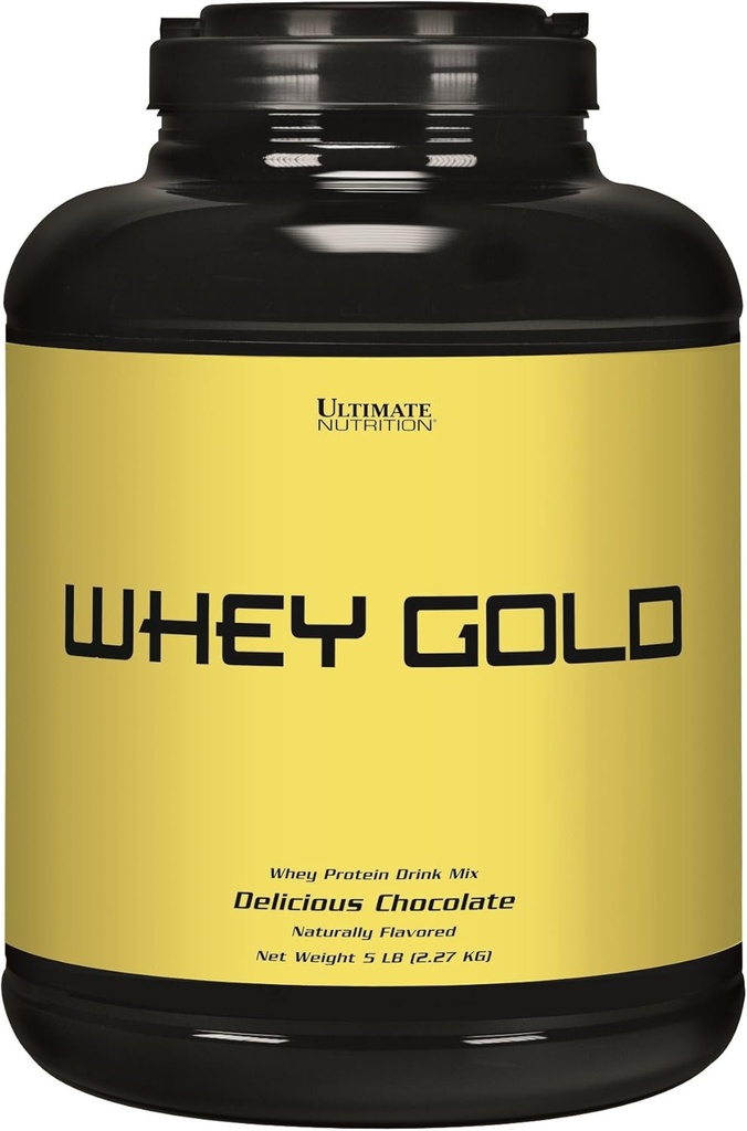 Ultimate Nutrition Whey Gold Protein Powder with 20 Grams of Protein and Amino Acids for Maximum Muscle Growth and Recovery, 67 Servings, Chocolate