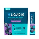 Liquid I.V.® Hydration Multiplier - Concord Grape | Electrolyte Powder Drink Mix | 1 Pack (16 Servings)