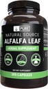 PURE ORIGINAL INGREDIENTS Alfalfa Leaf (365 Capsules) No Magnesium Or Rice Fillers, Always Pure, Lab Verified