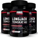 Force Factor Longjack Tongkat Ali 500 mg for Men, Longjack Tongkat Extract to Support Male Vitality & Improve Drive, Capsules with BioPerine Black Pepper Extract, 30 Count (Pack of 3)