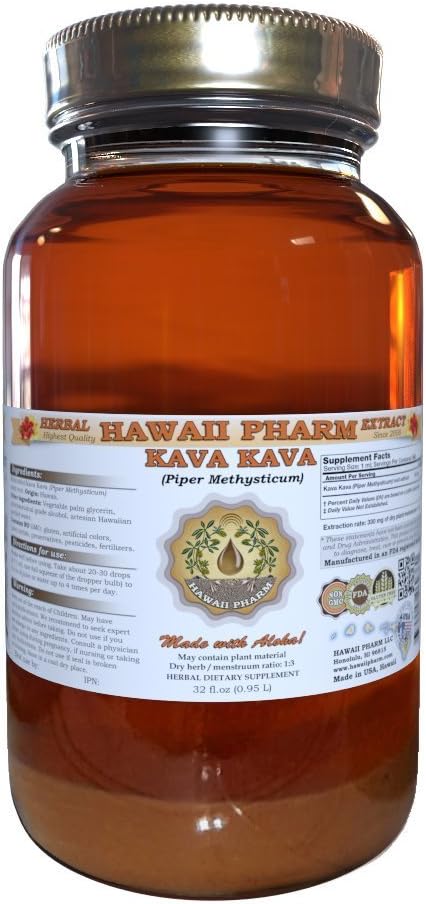 Kava Kava (Piper Methysticum) Liquid Extract 32 oz