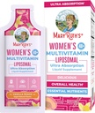 MaryRuth Organics Multivitamin for Women 40 | Womens Multivitamin Liposomal | Immune Support Supplement | Energy Supplements & Sleep Aid | Methylated Multivitamin | Vegan | Sugar Free | 14 Servings