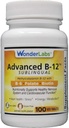 Wonder Laboratories Sublingual Vitamin B12 (1000 mcg), B6 (5mg), Folic Acid(400 mcg) & Biotin (25mcg) - Formulated with Methylcobalamin Vitamin B-12 (100 Tablets)