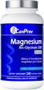 CanPrev Magnesium BisGlycinate Gentle 200mg, 240 v-Caps 240-Day Supply - Pure Elemental Magnesium Supplement, Supports Bone and Muscle Function, Gentle on Stomach, Perfect for Daily Magnesium Needs