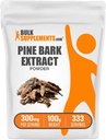 BulkSupplements.com Pine Bark Extract Powder - Herbal Supplement, Pine Bark Powder - Antioxidants Support, Gluten Free - 300mg per Serving, 100g (3.5 oz) (Pack of 1)