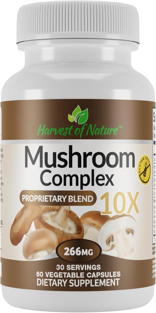 Harvest of Nature Mushroom Complex, 266 mg