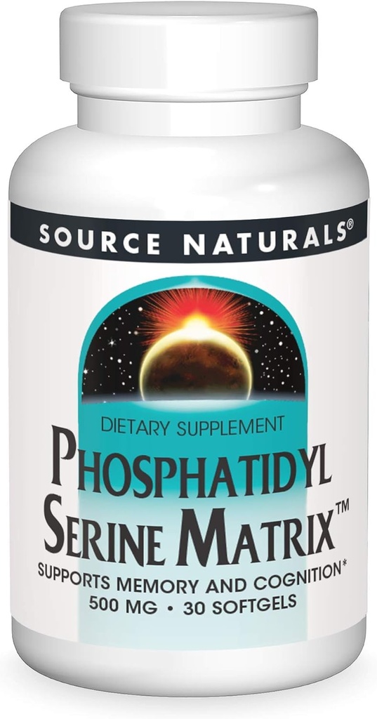 Source Naturals Phosphatidyl Serine Matrix 500 mg - 30 Softgels