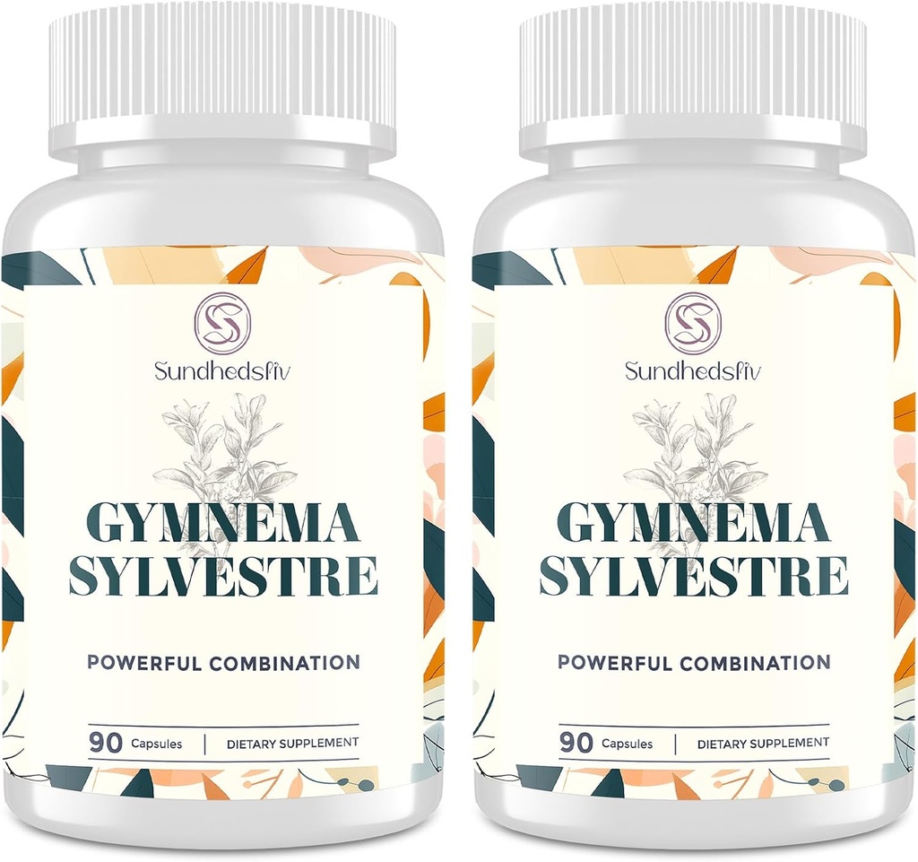16 in 1 Blxxd Sugr Effective Gymnema Sylvestre Supplement 2100MG | with Berberine, Cinnamon, Bitter Melon | Vitamins, Magnesium & Chromium | 2Pack