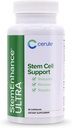 Cerule StemEnhance Ultra Stem Cell Support Supplement with Extracts from Freshwater Microalgae and Marine Macroalgae to Help Increase Circulating Adult Stem Cells and Promote Healing