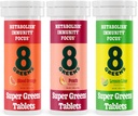 8Greens Supergreens Tablets | Super Greens Powder Superfood Tablet, Metabolism Immunity & Focus, Daily Greens Effervescent Tablets, Organic: Aloe Vera, Spirulina, Chlorella, Variety, 30 Servings