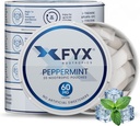 FYX Caffeine Nootropic Pouches – Clean Energy & Focus with Alpha-GPC, L-Tyrosine & L-Theanine – 60mg Caffeine Pouches – Sugar-Free Alpha Nootropic Pouches – 5-Pack (5-Count, Peppermint)
