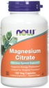 Now Foods Magnesium Citrate caps- 120 Vcaps ( 2-Pack)