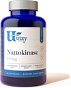 Utzy Naturals Nattokinase | 2000 FU per Serving from Japanese Natto | for Cardiovascular and Circulatory Support | 60 Softgels