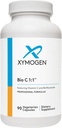 XYMOGEN Bio C 1:1 - High Potency Vitamin C Supplement with Citrus Bioflavonoids - Antioxidant + Immune Support, Promotes Collagen Synthesis (90 Vitamin C Capsules)