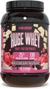 Huge Whey, Protein Powder for Muscle Gain, 25g Protein, 12g EAAs, Supports Muscle Growth, Performance & Recovery (White Chocolate Raspberry, 30 Servings)