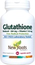 New Roots Glutathione Supplement + Vitamin C (60 Veg Caps) | Detox and Immune Boosting Supplement, Supports Liver | Gluten Free, Non-GMO