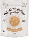 Organic Traditions Maca X-6 Black and Red Powder, Organic Maca Root Powder Organic Maca Powder, Energizing Superfood for Men and for Women, 150g/5.3oz