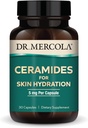 Dr. Mercola Ceramides for Skin Hydration, 30 Servings (30 Capsules), 5 mg Per Capsule, Dietary Supplement, Promotes Skin Appearance, Non-GMO