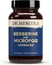 Dr. Mercola Berberine and MircoPQQ Advanced - Offers Metabolic, Mitochondrial, Brain & Immune Support - GMO-Free, Gluten-Free & Soy-Free - 30 Capsules (30 Servings)