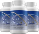 Transfer Point Immune Support Supplement Highly Purified Beta 1,3D Glucan (Pack of 3-500 mg b-glucan Fiber per Capsule)