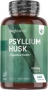 WeightWorld Psyllium Husk Capsules 1500mg Per Serving, 240 Vegan Capsules - 4 Months Supply - for Digestive Health - Daily Psyllium Husk Fiber Supplement - Non-GMO, GMP-Approved, & Allergen-Free